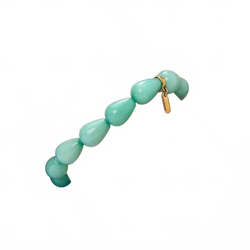 NEW DEAN DAVIDSON samui beaded bracelet in banyan green - Picture 2 of 5